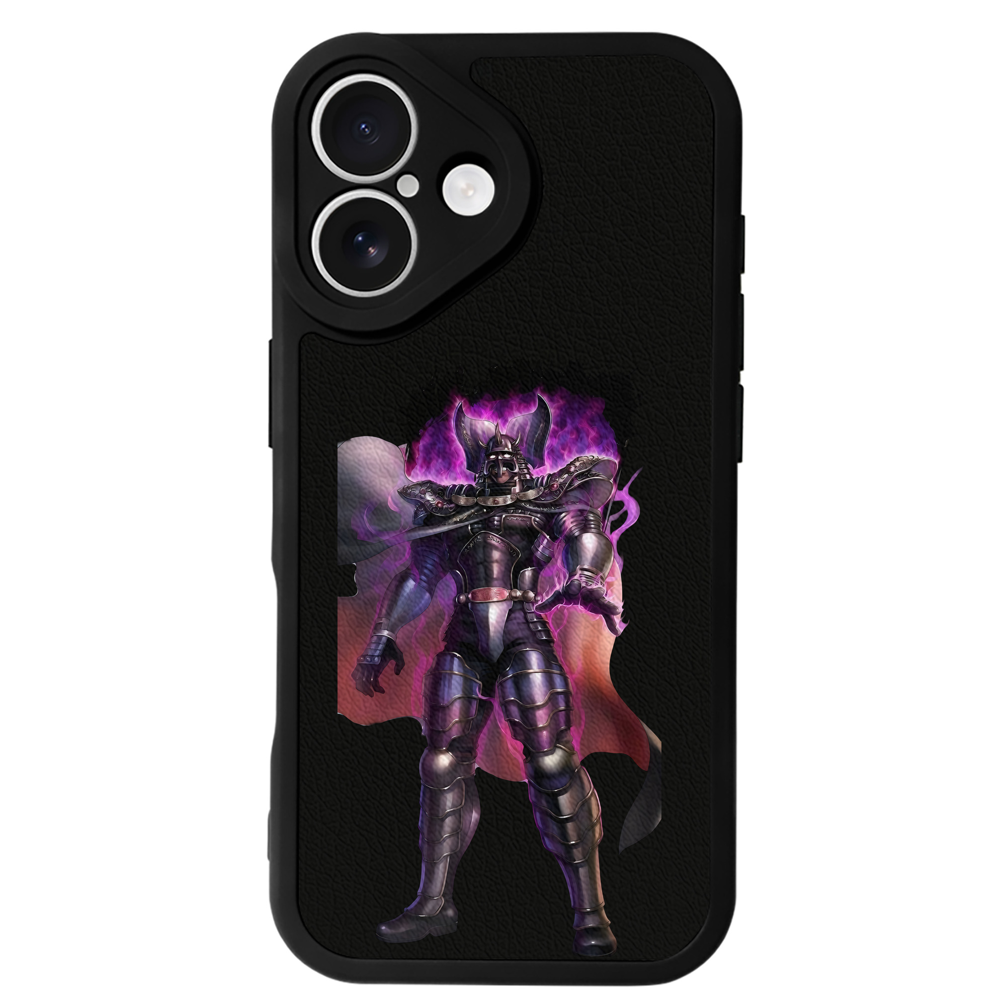（画像用） 北斗の拳 Fist of the North Star 【iPhone 16シリーズ対応】シリコンスマホケース（レザー調） 材質：シリコン